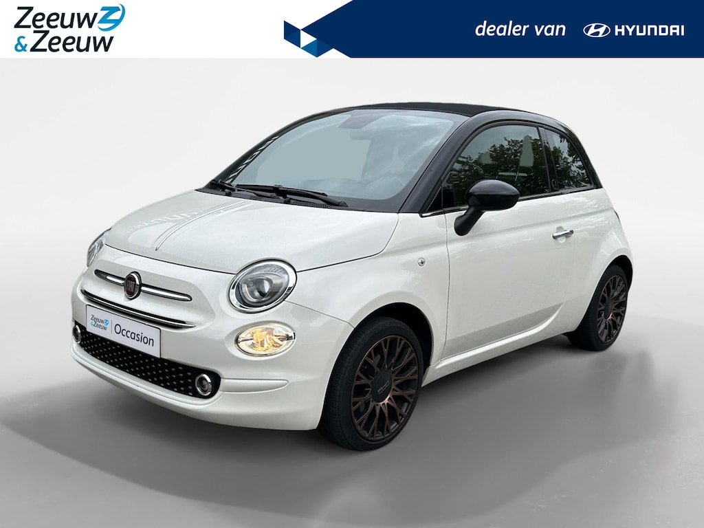 Fiat 500 0.9 TwinAir Turbo Sport Cabriolet! Super mooie uitvoering! NU RIJKLAAPRIJS incl. 12 Maandag GARANTIE! Premiumpakket GRATIS!!