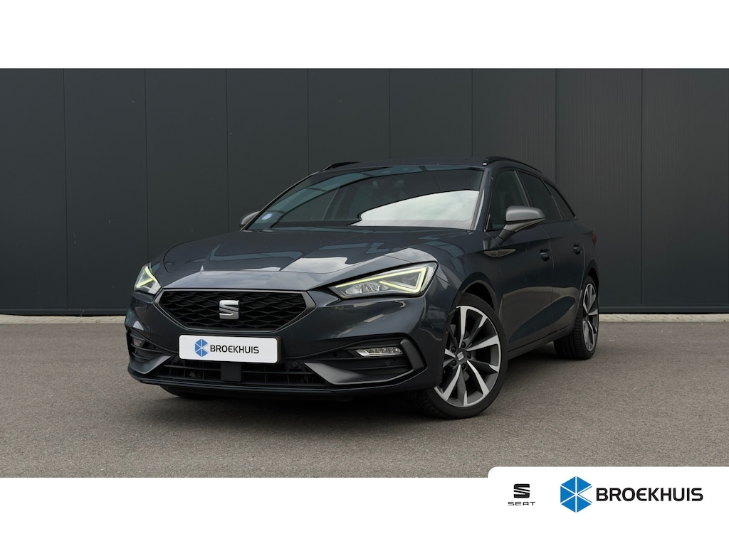 SEAT Leon Sportstourer 1.5 eTSI 7-DSG 150pk FR | Achteruitrijcamera | Adaptive Cruise | Elektrische achterklep | 18" |