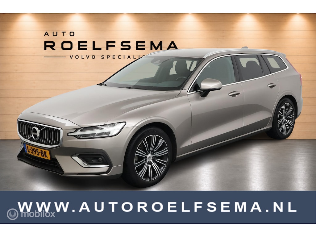 Volvo V60 2.0 B3 Inscription | Adaptive Cruise | BLISS | Trekhaak | Verwarmbare Stoelen & Stuurwiel | Camera | Gelamineerde Zijruiten |