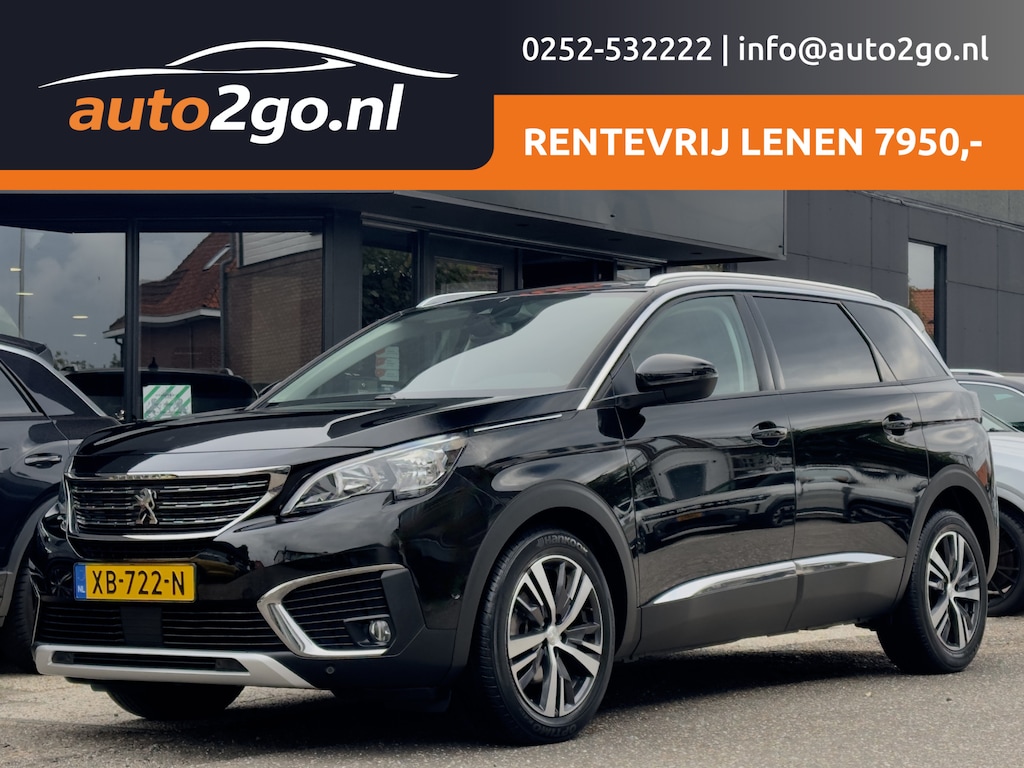 Peugeot 5008 1.2 AUT6 ALLURE 102D.KM! 7PERS LEDER NAVI CAMERA DIGI-DASH APPLE-CARPLAY LED LMV PDC