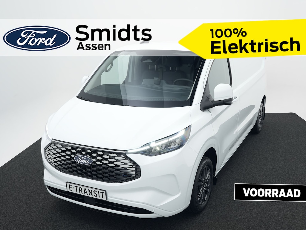 Ford E-Transit Custom 340 L2H1 Limited 71 kWh 360 graden camera | Stoelverwarming | Navigatie |