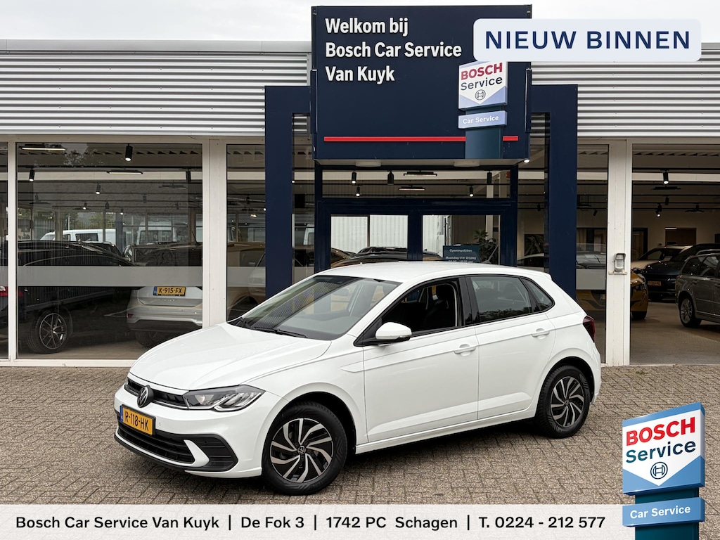 Volkswagen Polo 1.0 TSI Life / 5-Deurs / NL-Auto / Adaptive Cruise-Control / Digital-Cockpit / Full-LED / Apple-Carplay & Android Auto / Airco / DAB Radio-Bluetooth / PDC V+A / 15'' LMV / All-Season / ENZ.