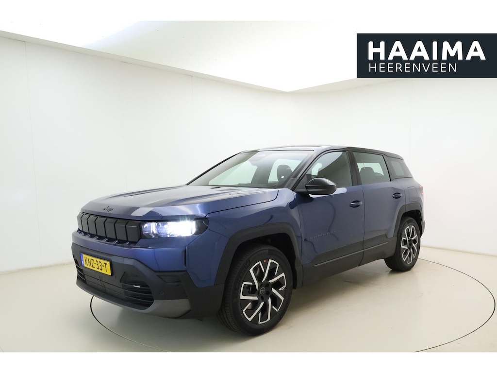 Jeep Compass Altitude 74 kWh | DEMO | 8 Jaar Speciale Garantie | Navigatie | Climate control | Stoel & Stuurverwarming | Keyless | Zwart dak
