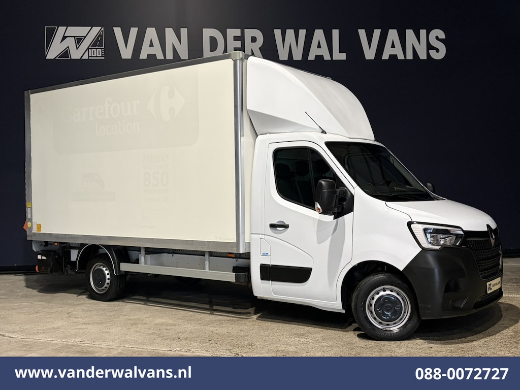 Renault Master 2.3 dCi 146pk Bakwagen 225cm Hoog Laadklep Euro6 Airco | Navigatie | LED | Cruisecontrol Bijrijdersbank