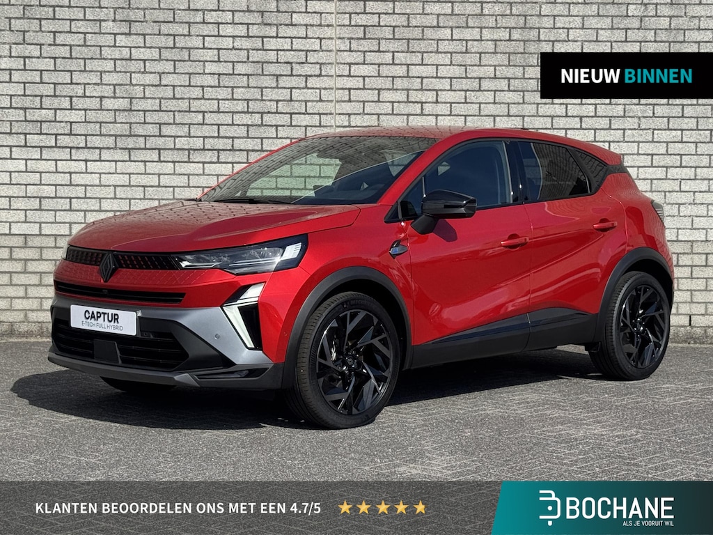 Renault Captur 1.8 E-Tech Full Hybrid 160 Esprit Alpine | 5 JAAR GARANTIE | Direct leverbaar | Pack Privelège | Rouge Flamme |