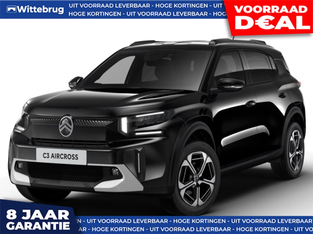 Citroën C3 Aircross 1.2 Hybrid 145pk Max 7p. DIRECT RIJDEN - RIJKLAAR - 7 ZITPLAATSEN - 8 JAAR GARANTIE