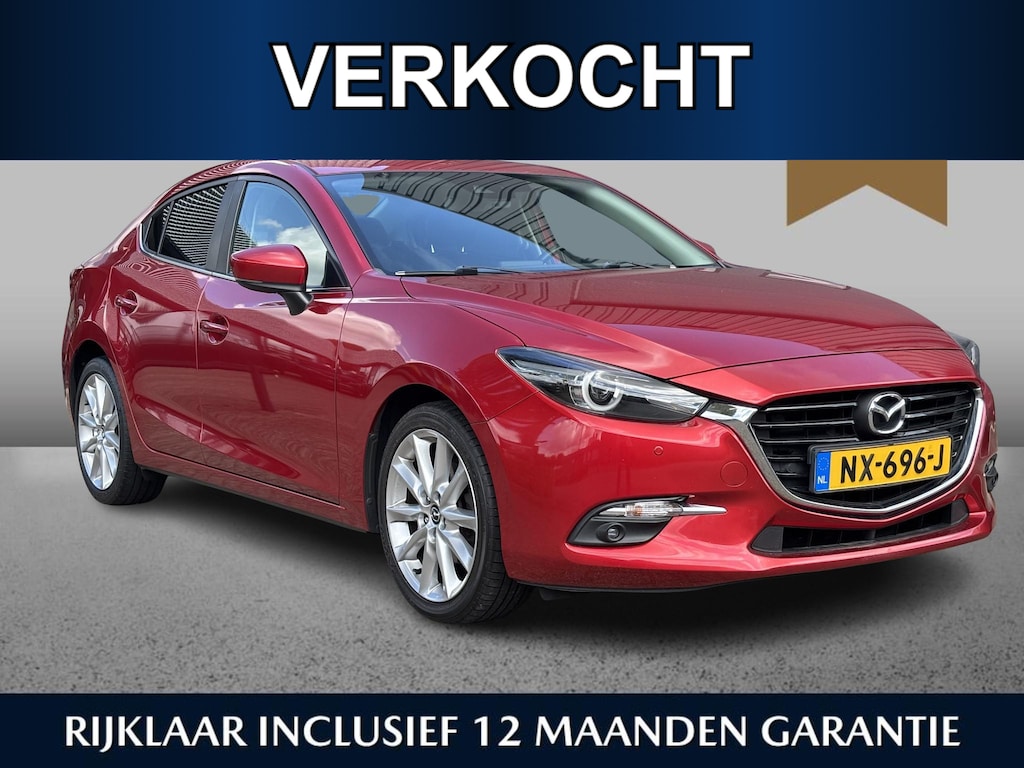 Mazda 3 2.0 SkyActiv-G 120 SkyLease GT /Automaat/Lederen bekleding/Cruise Control/Climate Control/