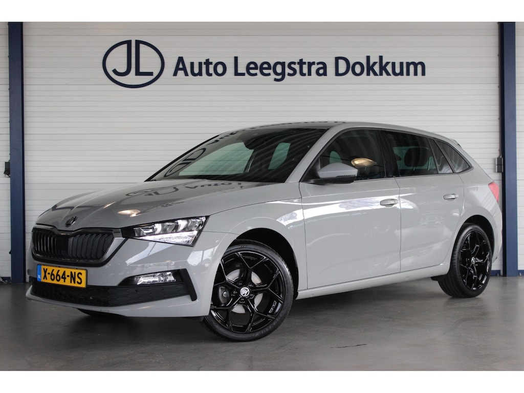 Skoda Scala 1.0 TSI Sport Business Steel Grey | Carplay | Sportstoelen | Carplay | Clima | LED | Bluetooth | Cruise | 18" LMV | PDC