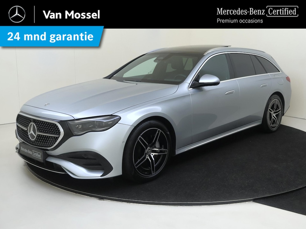 Mercedes-Benz E-klasse Estate 300 e AMG Line / Panoramadak / Stoelventilatie / Superscreen / 360Graden-Camera / Memory-Stoelen /