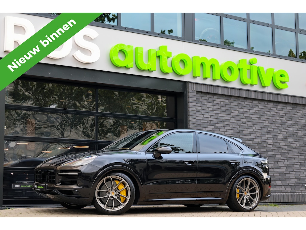 Porsche Cayenne Coupé 4.0 Turbo S E-Hybrid | NAP! | KERAMISCH | STOELKOELING | 360 | SOFT-CLOSE | CARBON | GT-WHEELS | MEMORY |