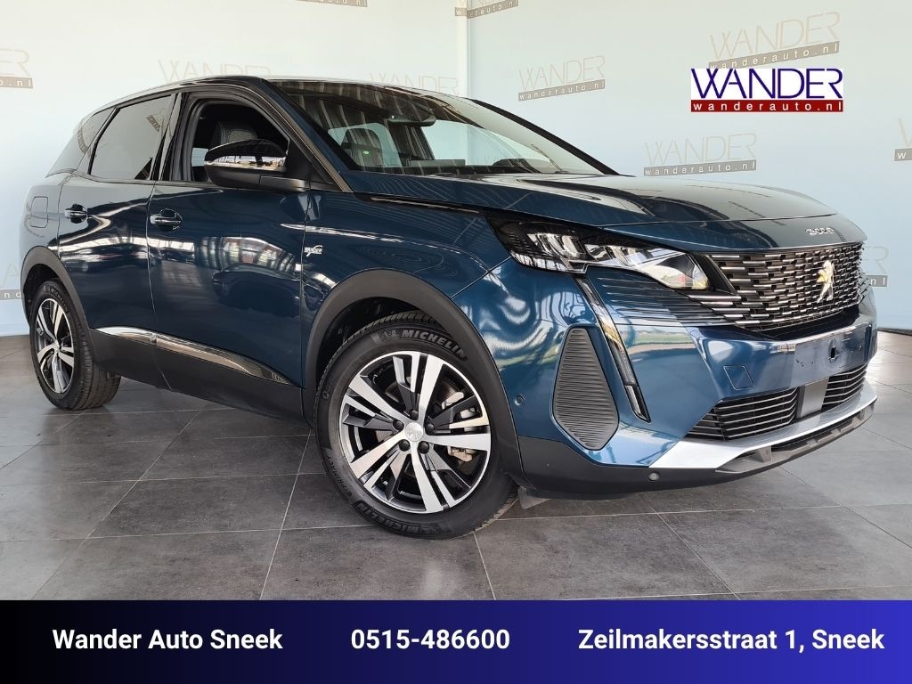 Peugeot 3008 1.6 HYbrid 180 Allure Pack Business PHEV /360 camera/Cruise/Apple Carplay/Nav/Sportstoelen