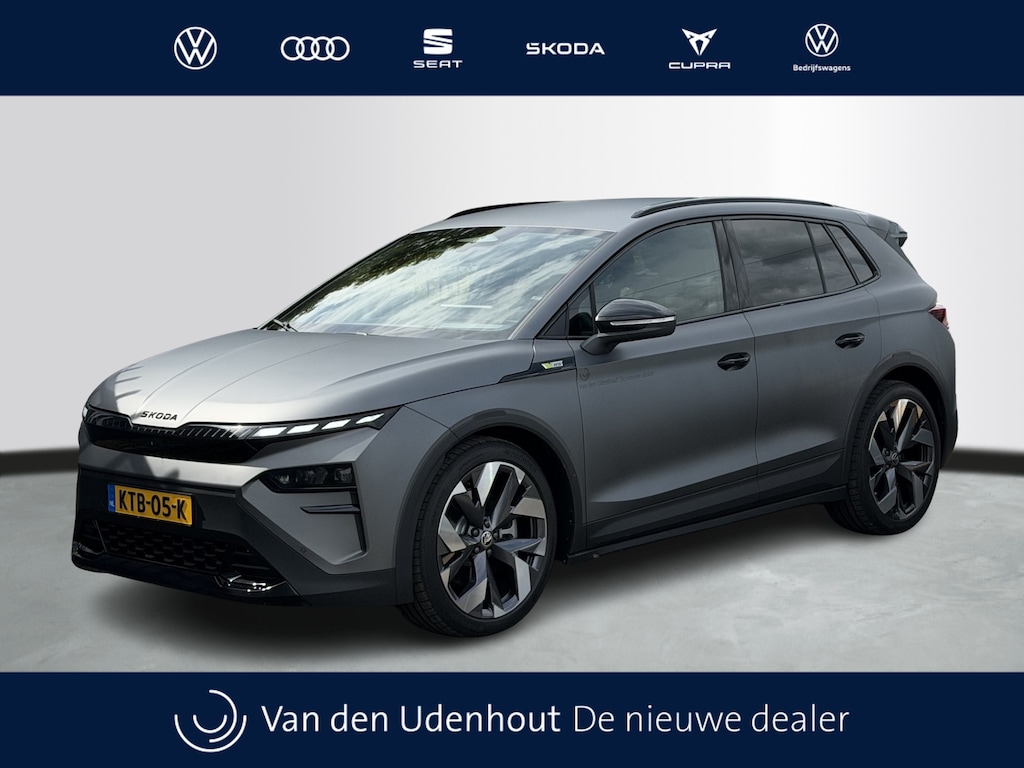 Skoda Elroq 85X RS 340pk 4X4 / Navigatie / 360-Camera / HUD / Canton / Trekhaak / Demonstratieauto