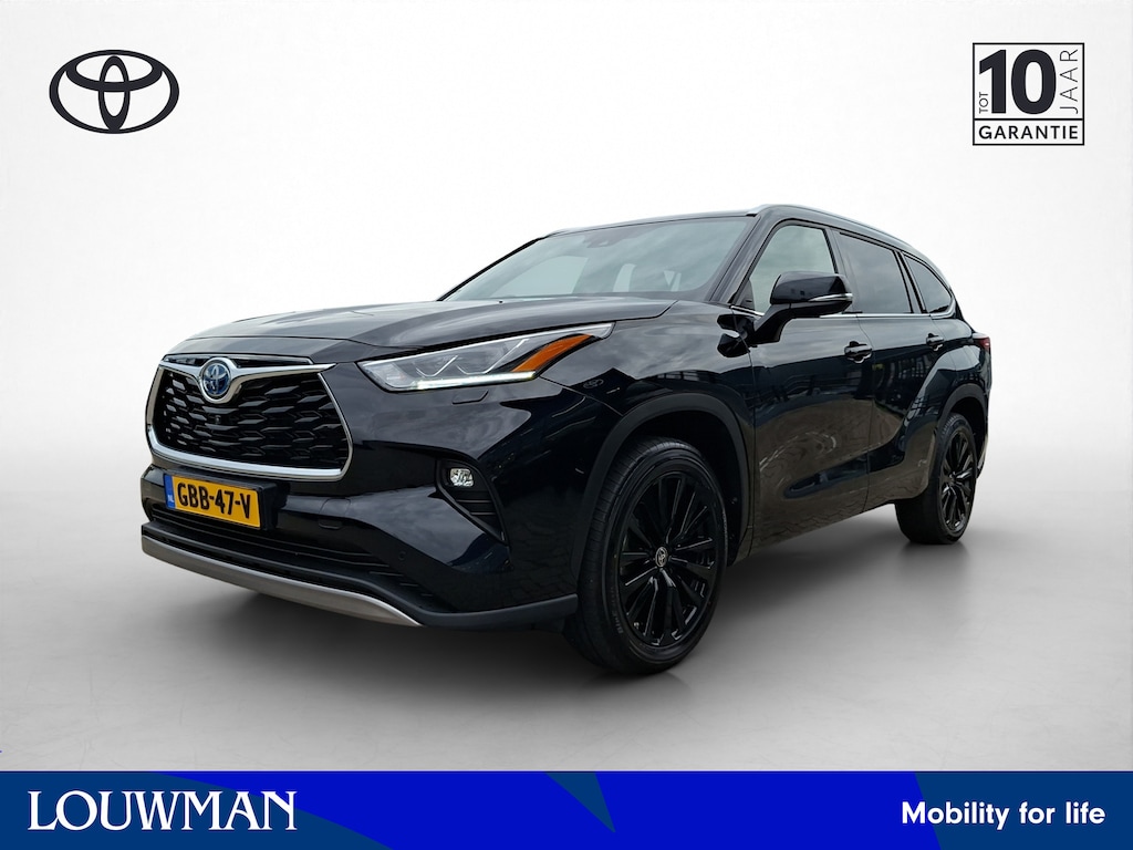 Toyota Highlander 2.5 AWD Hybrid Business Plus | BTW voertuig | Dealer onderhouden | Trekhaak - 2000KG trekgewicht | JBL | Bruin lederen bekleding | Memory Seat  | Stoel+stuurverwarming | 360 Camera | Elektrische achterklep | Head-Up