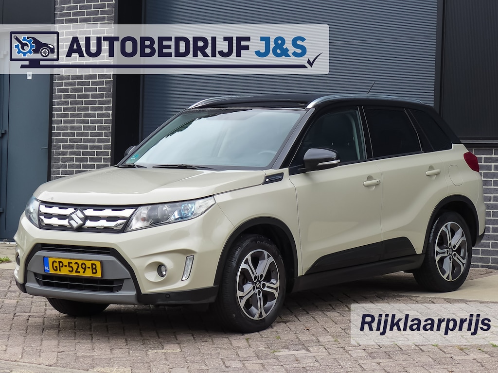 Suzuki Vitara 1.6 High Executive Trekhaak - Panoramadak - Eerste eigenaar Dealer onderhouden | Rijklaarprijs! | 12 Maanden Garantie | Onderhoudsbeurt | Nieuwe APK | Mobiliteitservice |
