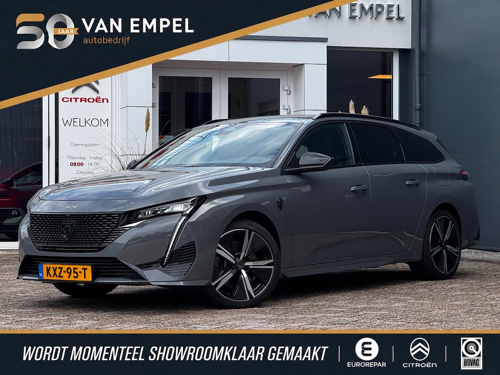Peugeot 308 SW 1.6 Plug-in Hybrid 180 GT | Alcantara + Memory | Winter Pack | Camera | Adaptive Cruise