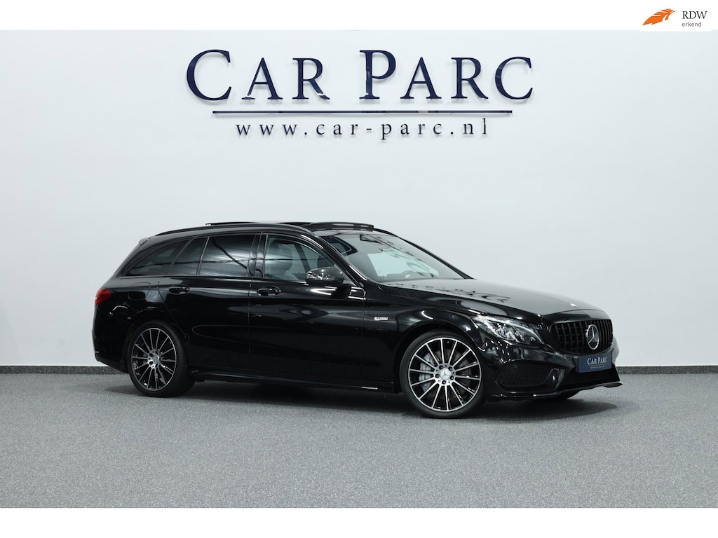 Mercedes-Benz C-klasse Estate AMG 43 4MATIC 367+PK LED/PANORAMADAK/LEDER+S.VERKOELING+MEMORY/19"/CAM/ACC/ECC/12 MND GARANTIE!