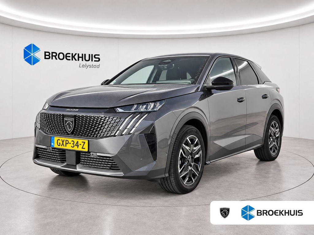 Peugeot 3008 1.2 HYBRID 136PK ALLURE AUTOMAAT / NAVI / LEDER / CLIMA / FULL-LED / 19" LMV / KEYLESS / AFN. TREKHAAK / CAMERA / APPLE CARPLAY / ADAPT. CRUISECONTROL / ORG. NL. !!