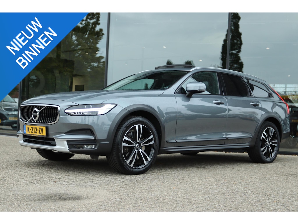 Volvo V90 Cross Country 2.0 T5 PRO | PANO | CARPLAY | HUD | ACC | LEDER | STOELMASSAGE | TREKHAAK |