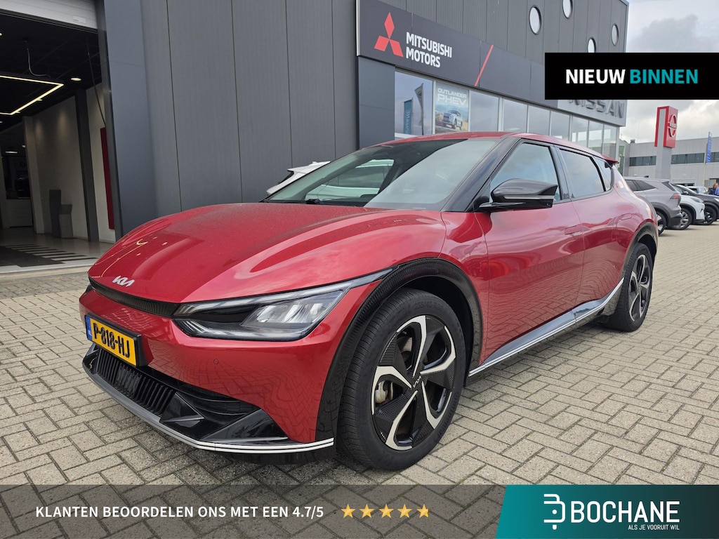 Kia EV6 Plus 77.4 kWh | SoH 97% | Navigatie | Leer | Stoel en stuurverwarming |