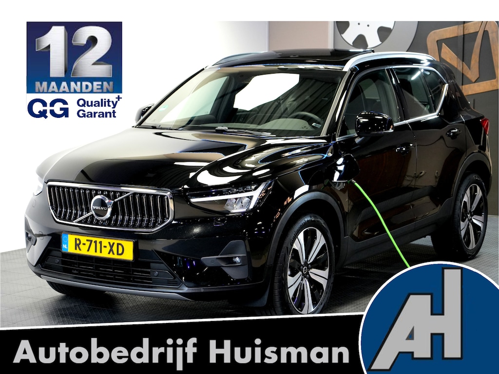 Volvo XC40 1.5 T5 Plug-in Hybrid 193kW/262pk DCT7 Ultimate Bright FACELIFT! PANORAMADAK + HARMAN/KARDON + ADAPT.CRUISE + PILOT ASSIST + NAVI SENSUS + BLIS + LANE ASSIST + EL.STOELEN + STOEL-&STUURVERWARMING + CAMERA + KEYLESS + PARKSENSOREN V&A + 19” LM-VELGEN!!