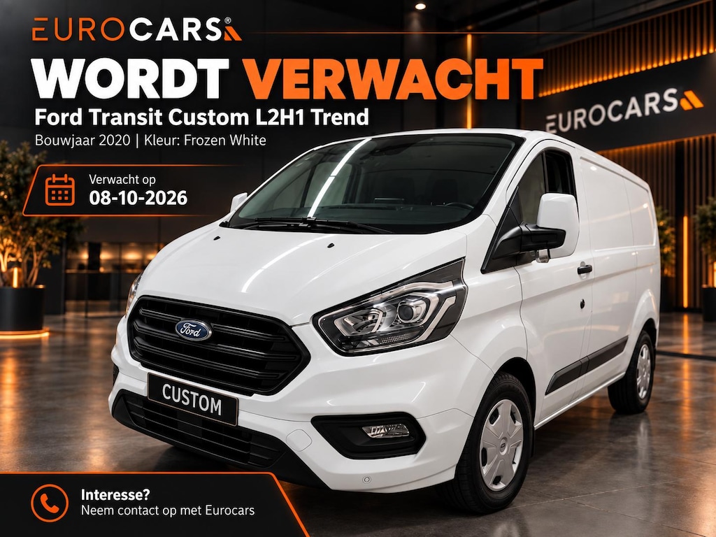 Ford Transit Custom 340 2.0 TDCI L2H1 Trend Airco Carplay Navi PDC VA + Camera Cruise Control Lang L2