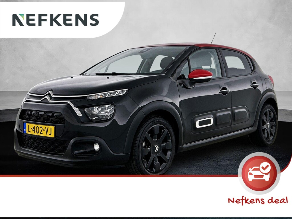 Citroën C3 1.2 83pk Shine | 1ste Eigenaar | Navigatie | Apple Carplay/Android Auto | Armsteun | LED | Climate Control | Cruise Control | Camera | Privacy Glass | Navigatie | LMV | Isofix | Two-Tone |