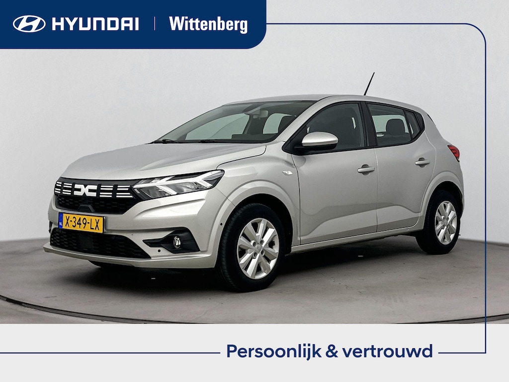 Dacia Sandero ECO-G 100 EXPRESSION | SUMMERDEAL! | CAMERA | NAVI via APPLE CARPLAY & ANDROID AUTO | AIRCO | CRUISE | PDC VOOR & ACHTER |