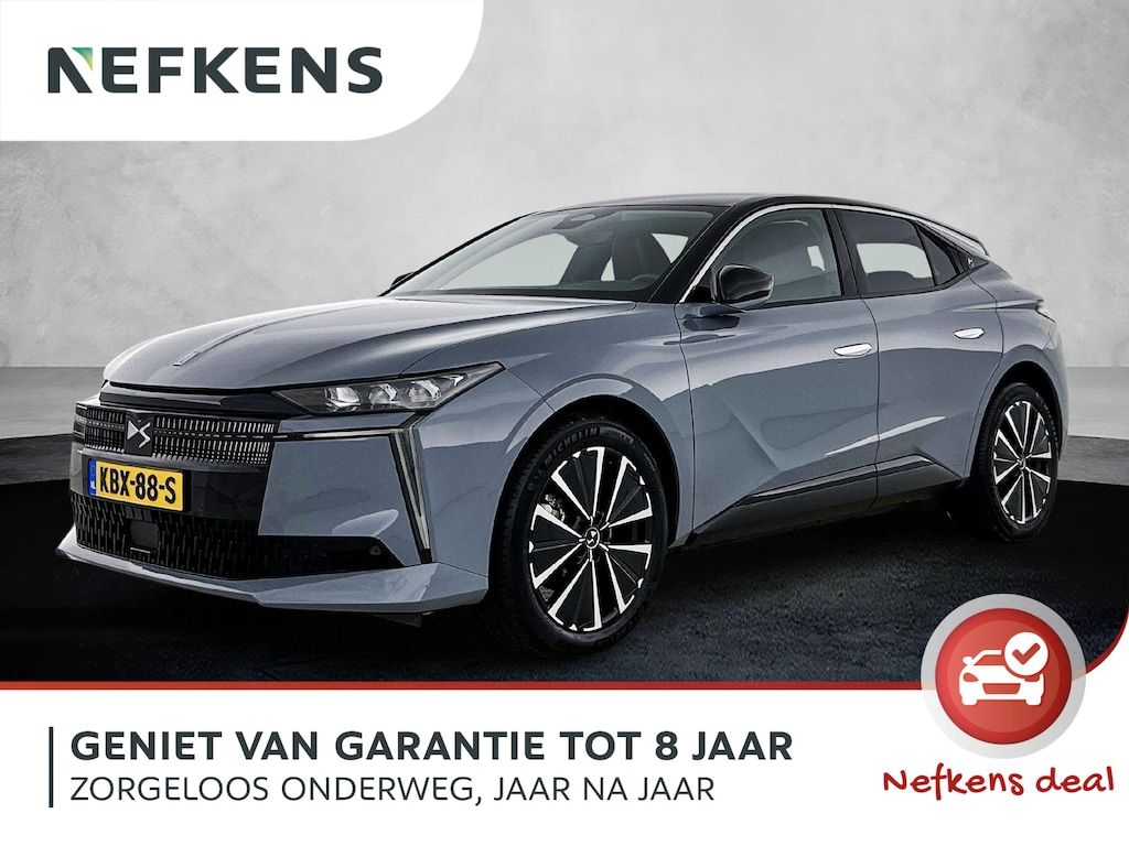 DS 4 N°4 E-Tense 213pk Pallas Tech Pack 58.3 kWh Automaat | Elektrisch Verstelb. Bestuurdersstoel | Adaptieve Cruise Control | Stoelverwarming | Navigatie | 19"LMV |