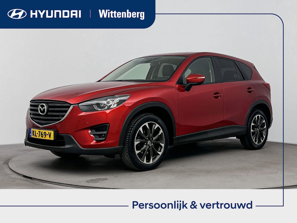Mazda CX-5 2.0 SKYACTIV-G 165 GT-M LINE 2WD | SUMMERDEAL! | ALL SEASONS | TREKHAAK | TREKGEWICHT 1800 KG! | NAVI | LEDER | PRIVACY GLASS | 19'' LM VELGEN | CLIMA | CRUISE | CAMERA | ELEKTRISCHE ACHTERKLEP | STOELVERWARMING |