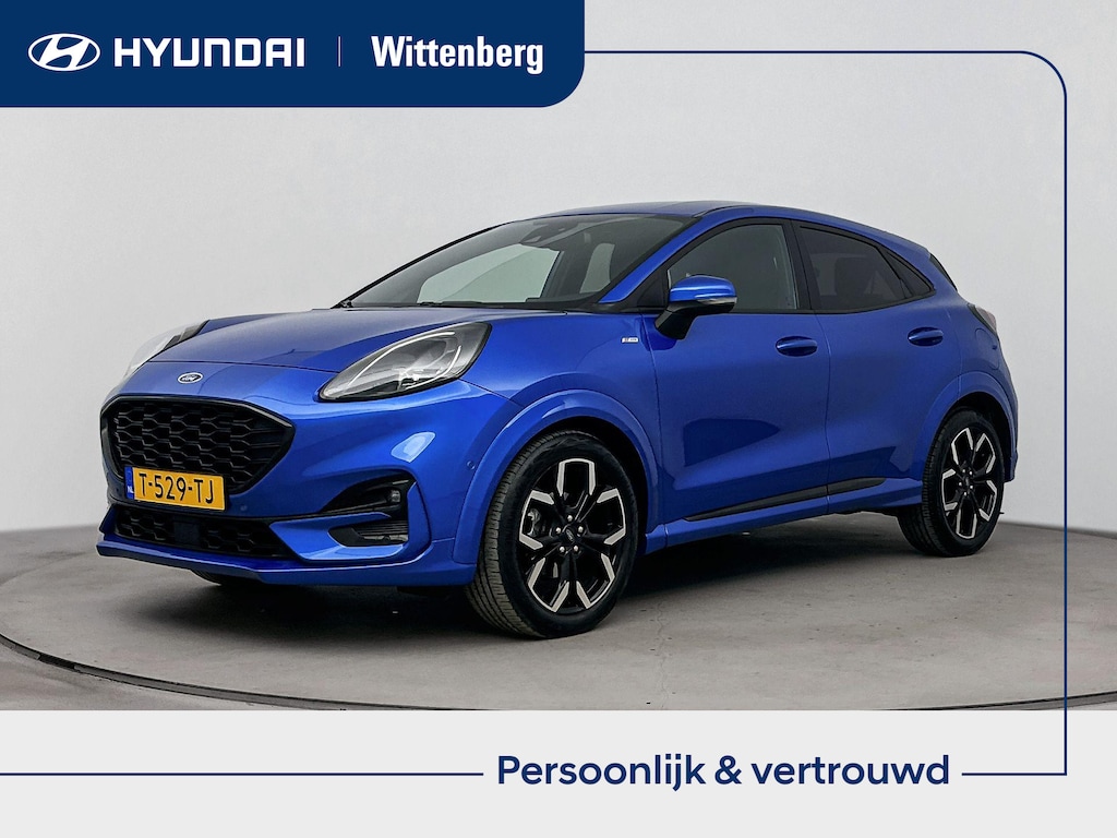 Ford Puma 1.0 ECOBOOST HYBRID ST-LINE X | SUMMERDEAL! | NAVI | CLIMA | CRUISE | ELEKTRISCHE ACHTERKLEP | PRIVACY GLASS | 18'' LM VELGEN | VERWARMDE VOORSTOELEN |
