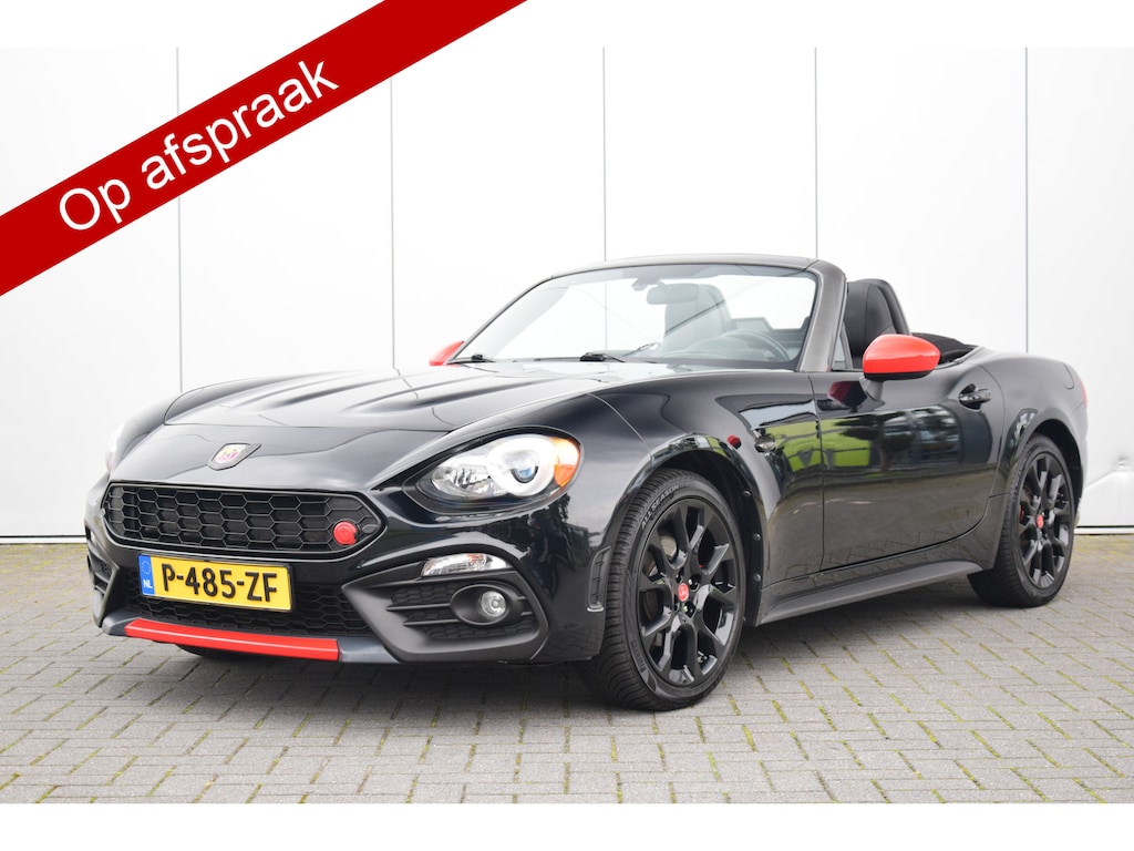 Fiat 124 Spider 1.4 MultiAir Turbo Abarth Pack/Premium Keyless Camera Leer/Alcantara/Verwarmd