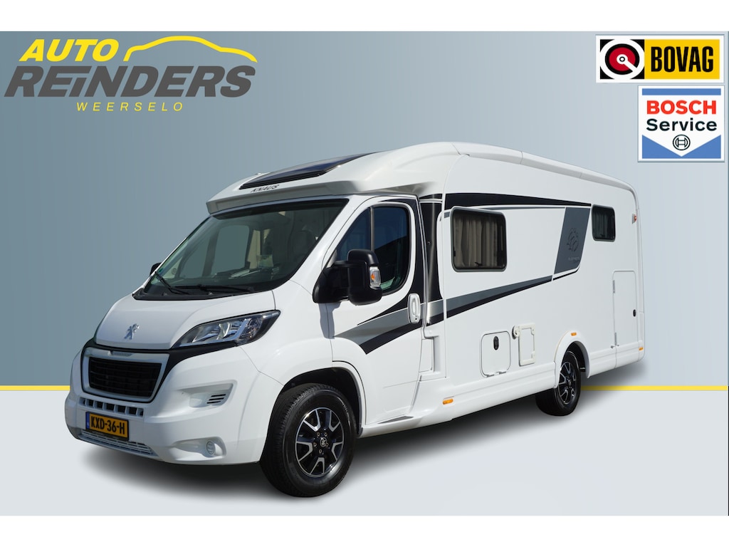 Knaus Van Ti 650 MEG 165pk Platinum + 2x enkele bedden/ 2x Airco/ camera/ Schitterend/ Fietsendrager/ Garantie!