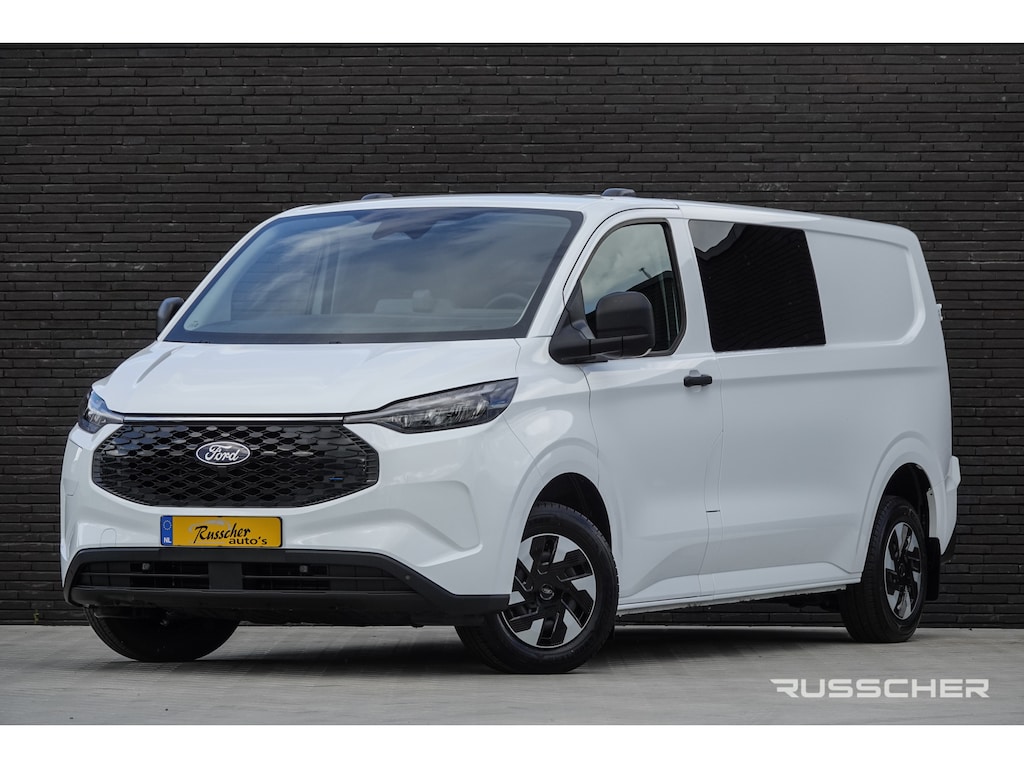 Ford E-Transit Custom L2H1 218Pk Aut. | Dubbele Cabine | 5-Persoons | Trend 320 | 71Kwh | Pro Power On Board | Achteruitrijcamera