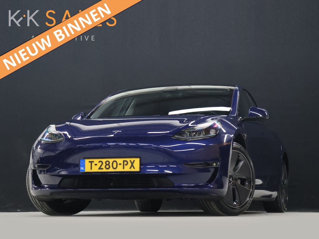 Tesla Model 3 Long Range RWD 75 kWh [SOH 95%, PANORAMADAK, STOELVERWARMING V+A, STUURWIEL VERWARMING, CAMERA, ELEKTRISCH VERSTELBARE STOELEN, ELEKTRISCH ACHTERLKLEP, SELF DRIVING BETA, NAVIGATIE, BLUETOOTH, CLIMATE CONTROL,