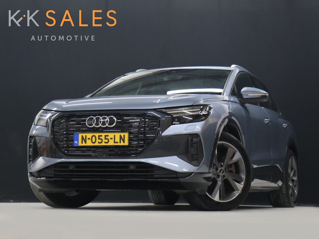 Audi Q4 e-tron 40 Launch edition Advanced 77 kWh [SOH 92%, SONOS, MATRIX LED, APPLE CARPLAY, ANDROID, STOELVERWARMING, ELEKTRISCHE ACHTERKLEP, CRUISE CONTROL, PDC V+A, GROOT NAVIGATIE, DIGITAL DASH, CLIMATE, 20 INCH, NIEUWSTAAT]