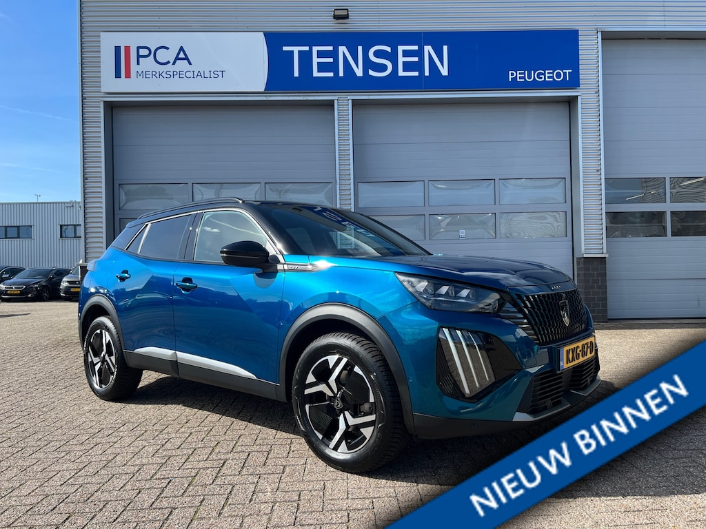 Peugeot 2008 1.2 Hybrid 145 GT | Automaat | Navigatie | Alcantara bekleding | Keyless | Adaptieve Cruise control |