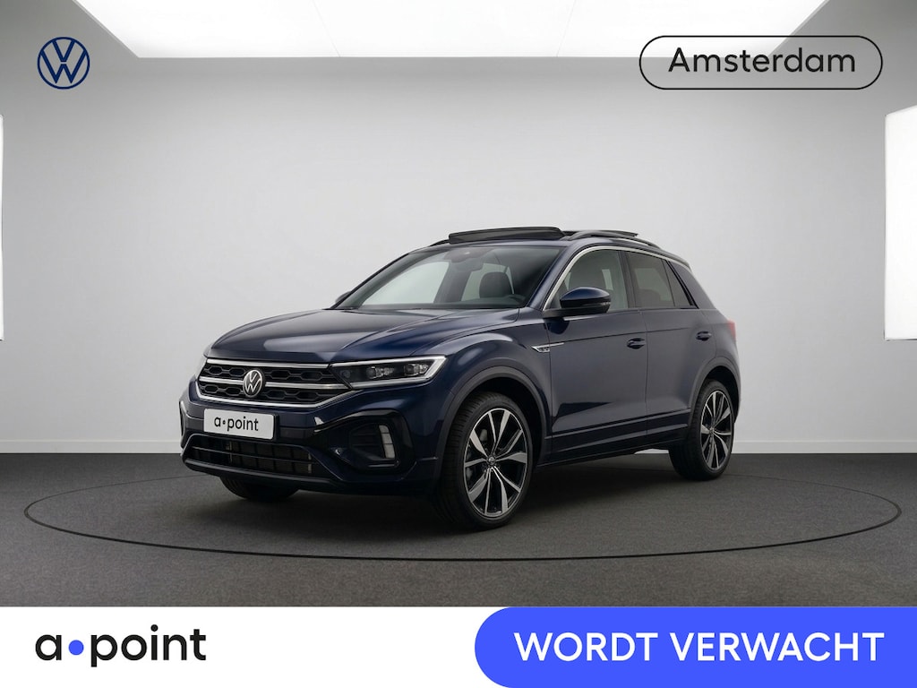 Volkswagen T-Roc 1.5 TSI R-Line 150 pk Automaat (DSG) | Navigatie via App | Panoramadak | Parkeersensoren (Park assist) | Achteruitrijcamera | Keyless | Black Style pakket | R-Line |