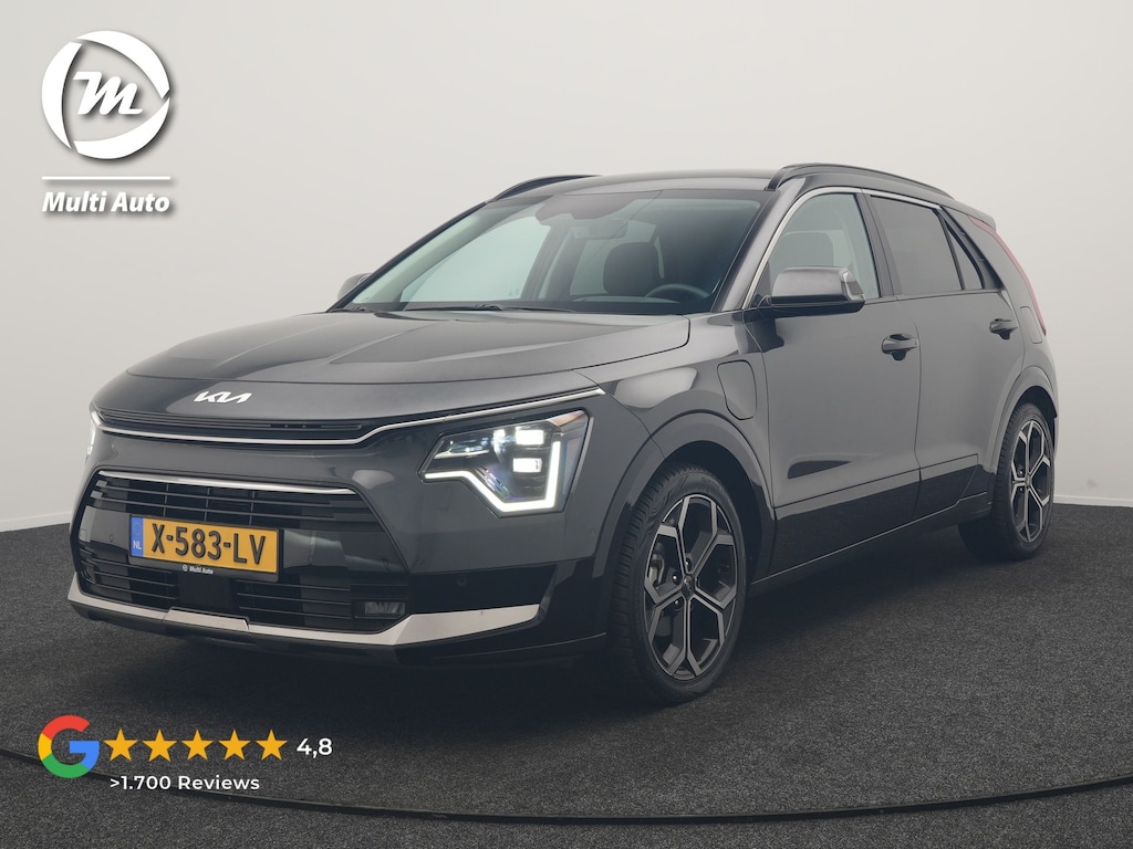 Kia Niro Hybrid 1.6 GDi ExecutiveLine PHEV 182pk Dealer O.H | Trekhaak Afn. | Adaptive Cruise | Head Up | Camera | Harman / Kardon | Lederen Sportstoelen Memory & Ventilatie | Blis | Keyless | Apple Carplay | Pilot Assist | Stoelen & Stuur Verwarmd | Virtual | DAB | 18"L.M | Plug In Hybrid