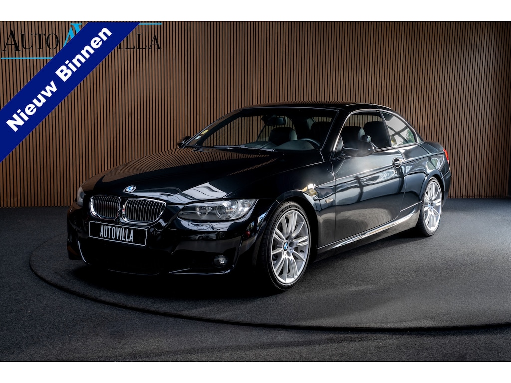 BMW 3-Serie Cabrio 335i High Exe Navi Leer Climate Bi-Xenon PDC Stoelverwarming Cruise control LM velgen