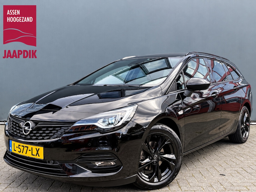 Opel Astra Sports Tourer BWJ 2021 1.2 Ultimate FULL OPTION | STOELVERKOEL. | MASSAGE | STOEL+STUUR VERW. | MEMORY | KEYLESS | ELEK. STOELEN | ZELF INPARKEREN | AGR STOELEN VOL LEDER | DODE HOEK | CARPLAY | ELEK. KLEP | TREKHAAK | CAMERA | 2X CLIMA |