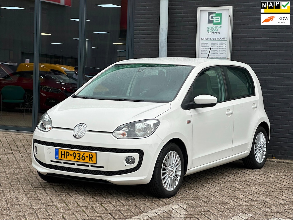 Volkswagen Up! 1.0 high up! BlueMotion/CRUISCONTROL/NAVI/PDC/NL-AUTO NAP!!