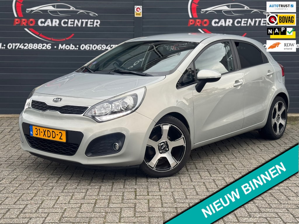 Kia Rio 1.2 CVVT Plus Pack Airco | 1e Eigenaar | Nw Koppeling | El.ramen | Nap | Apk | Lmv