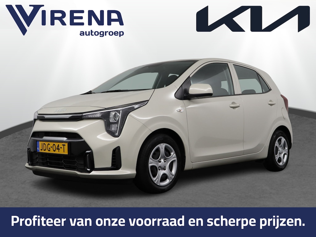 Kia Picanto 1.0 DPI DynamicLine Automaat Apple Carplay/Android Auto - Cruise Control - Navigatie - Achteruitrijcamera - Fabrieksgarantie tot 09-2032
