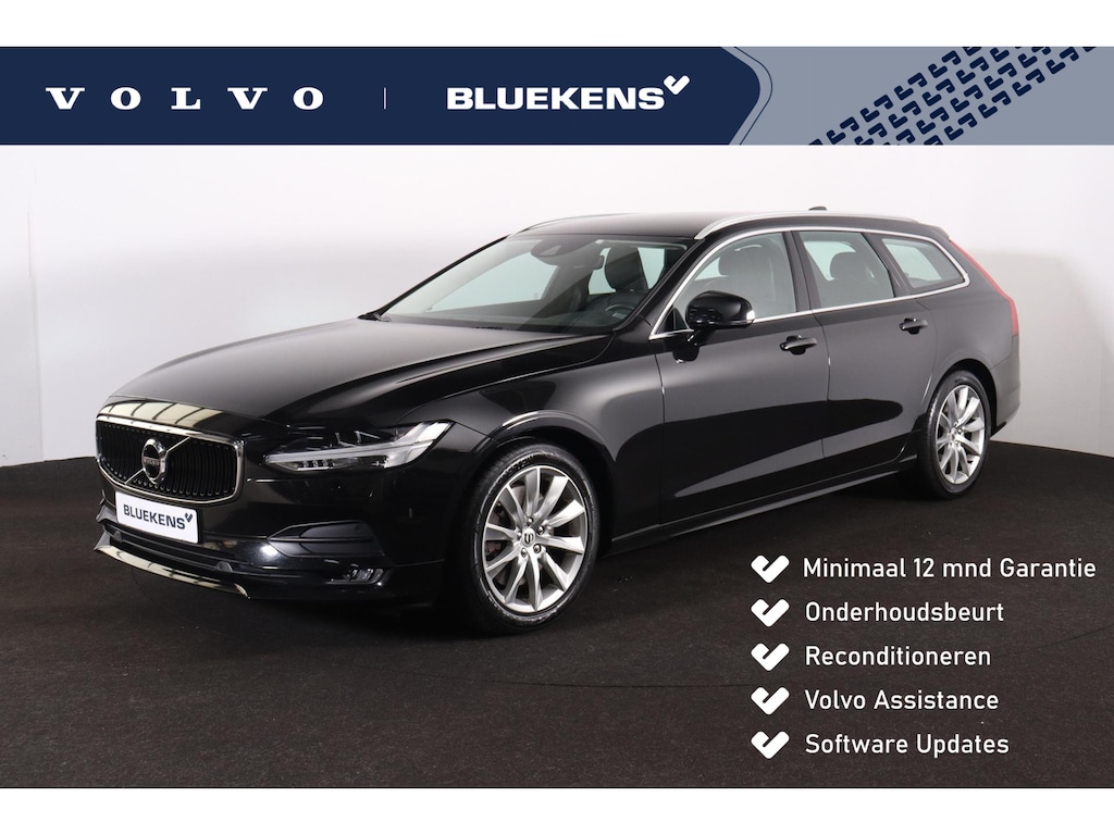 Volvo V90 2.0 T4 Momentum - IntelliSafe Assist & Surround - Adaptieve LED koplampen - Parkeercamera achter - Verwarmde voorstoelen & stuur - Parkeersensoren voor & achter - Elektr. bedienb. bestuurdersstoel met geheugen - Standkachel - 18' LMV