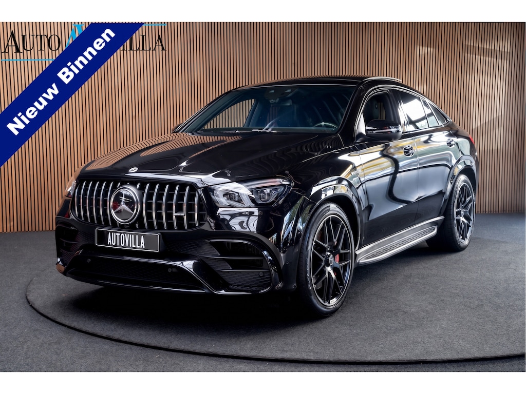 Mercedes-Benz GLE Coupé AMG 63 S 4MATIC+ HUD 360 Burmester Panodak Carbon Softclose LM velgen Massage Distronic Plus Stoelventilatie Stoelverwarming Leer/ Alcantara PTS Climate LM velgen Elektr. bedienb. achterklep 612pk! BTW auto!