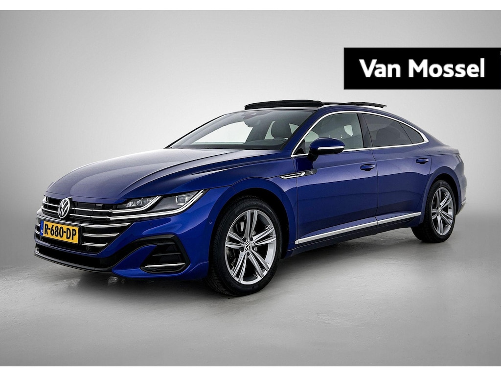 Volkswagen Arteon 1.4 TSI eHybrid R-Line Business+ | Automaat | Trekhaak | Panorama dak | Stoel/stuurverwarming | Airco | 360 Camera | Navigatie |