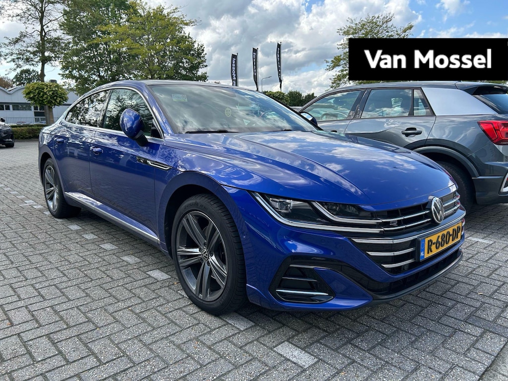 Volkswagen Arteon 1.4 TSI eHybrid R-Line Business+ | Automaat | Trekhaak | Panorama dak | Stoel/stuurverwarming | Airco | 360 Camera | Navigatie |