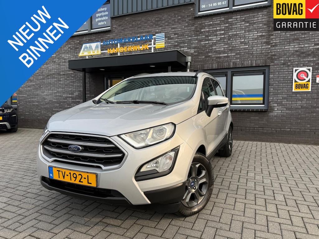 Ford EcoSport 1.0 EcoBoost Trend Ultimate | 1E EIGENAAR | 3/6/12 MND GARANTIE | 48,747KM | NAVI | AIRCO | CRUISE | LMV | TREKHAAK |