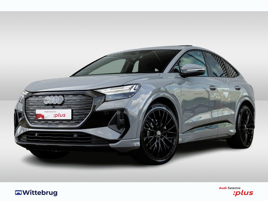 Audi Q4 Sportback e-tron 45 quattro S Edition 82 kWh 286PK | Panoramadak | 21 Inch | Achteruitrijcamera | Matrix |