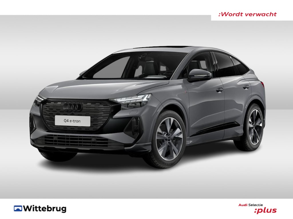 Audi Q4 Sportback e-tron 45 quattro S Edition 82 kWh 286PK | Panoramadak | 21 Inch | Achteruitrijcamera | Matrix |